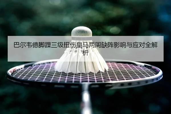 巴尔韦德脚踝三级扭伤皇马两周缺阵影响与应对全解析